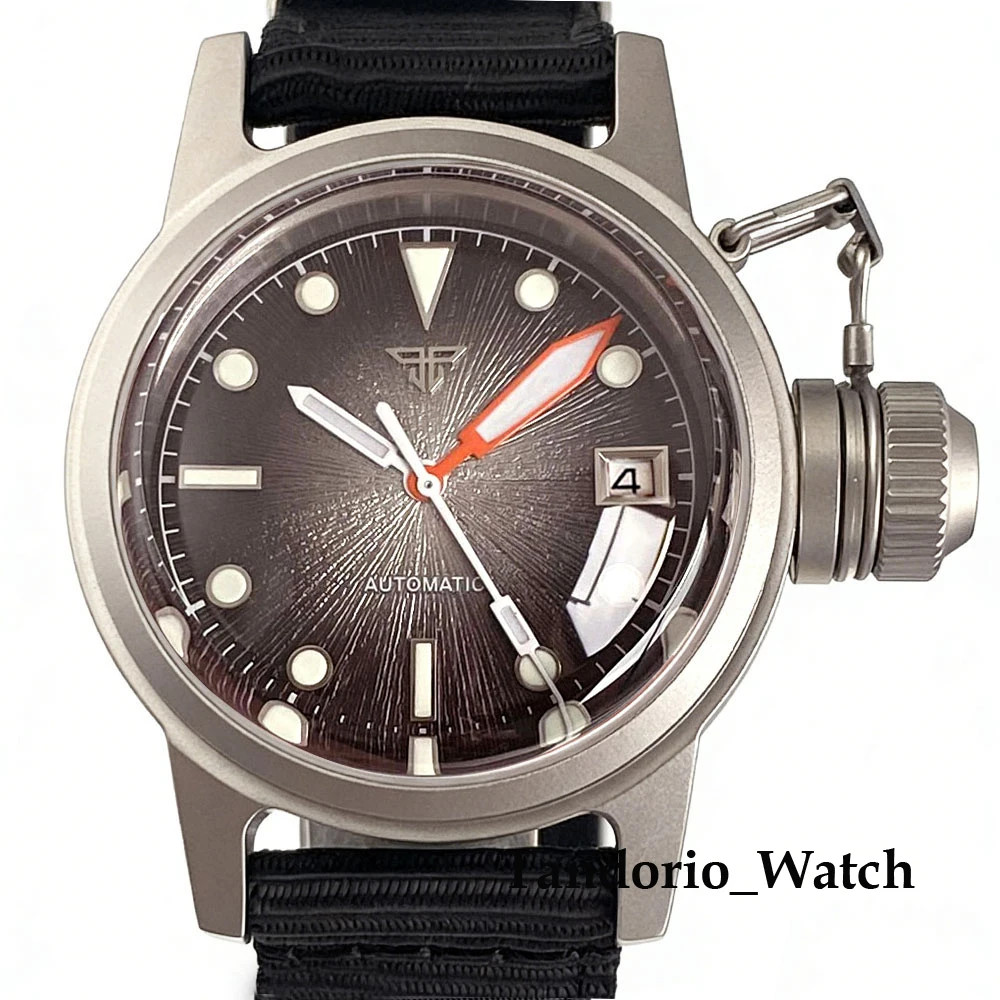 Tandorio 36mm Domed Sapphire Glass Asia 2824/Miyota 8215 Men’s Mechanical Watch