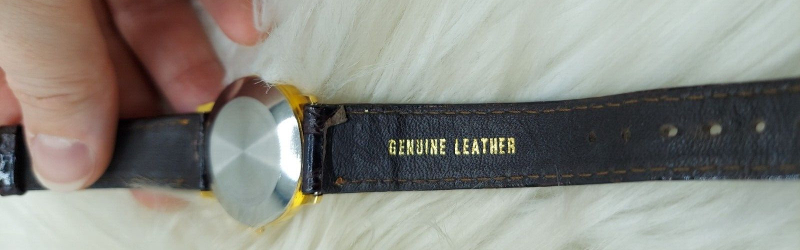 VINTAGE 1980’S R.W. FROOKIE THE GOOD FOR YOU COOKIE GOLD TONE WATCH~UNTESTED