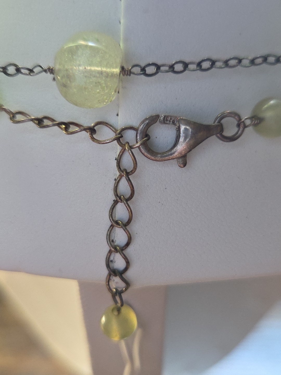 Vintage Sterling Silver Hand Crochet Multicolor Balls Necklace With Earrings