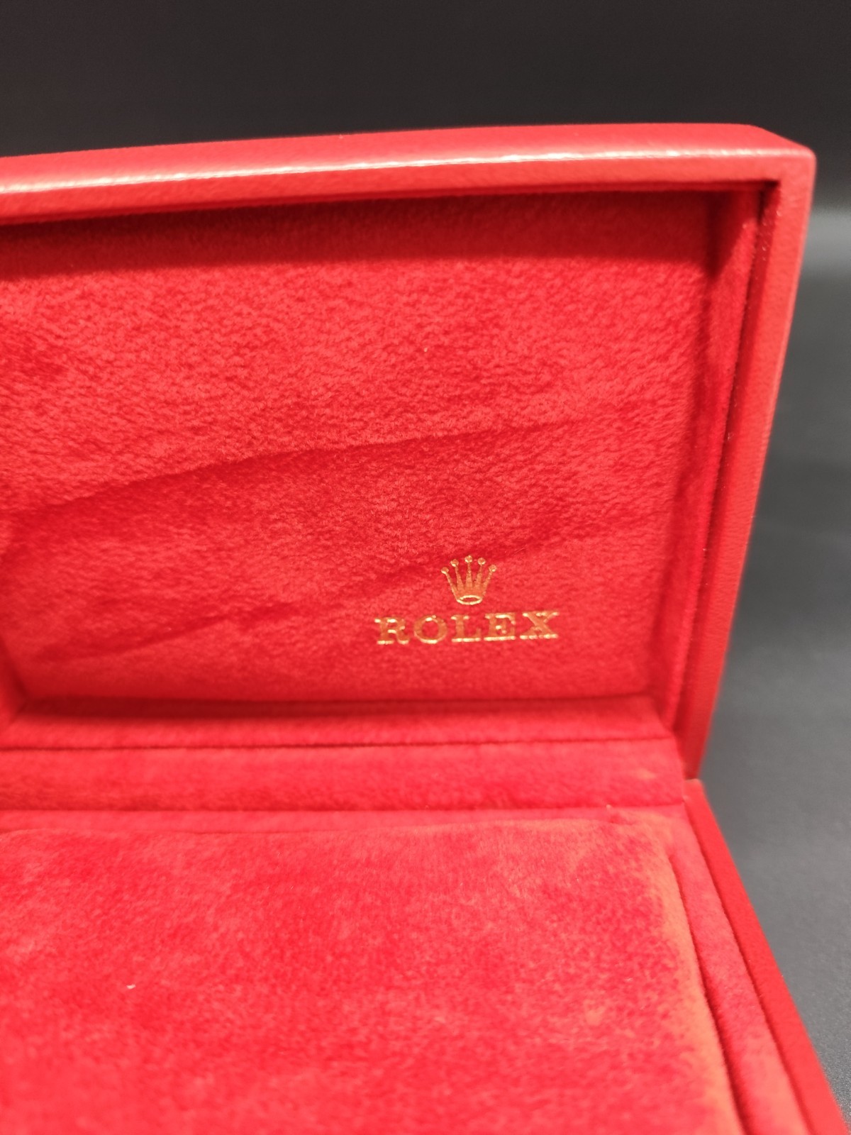 Rare Rolex Red Box Set 14.00.02 Burgundy Case For Ladies Datejust 69173 Vintage