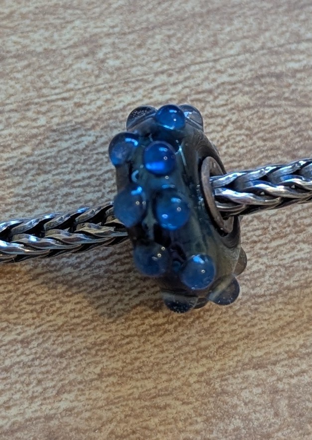 Authentic Retired TrollBeads Moon Ocean