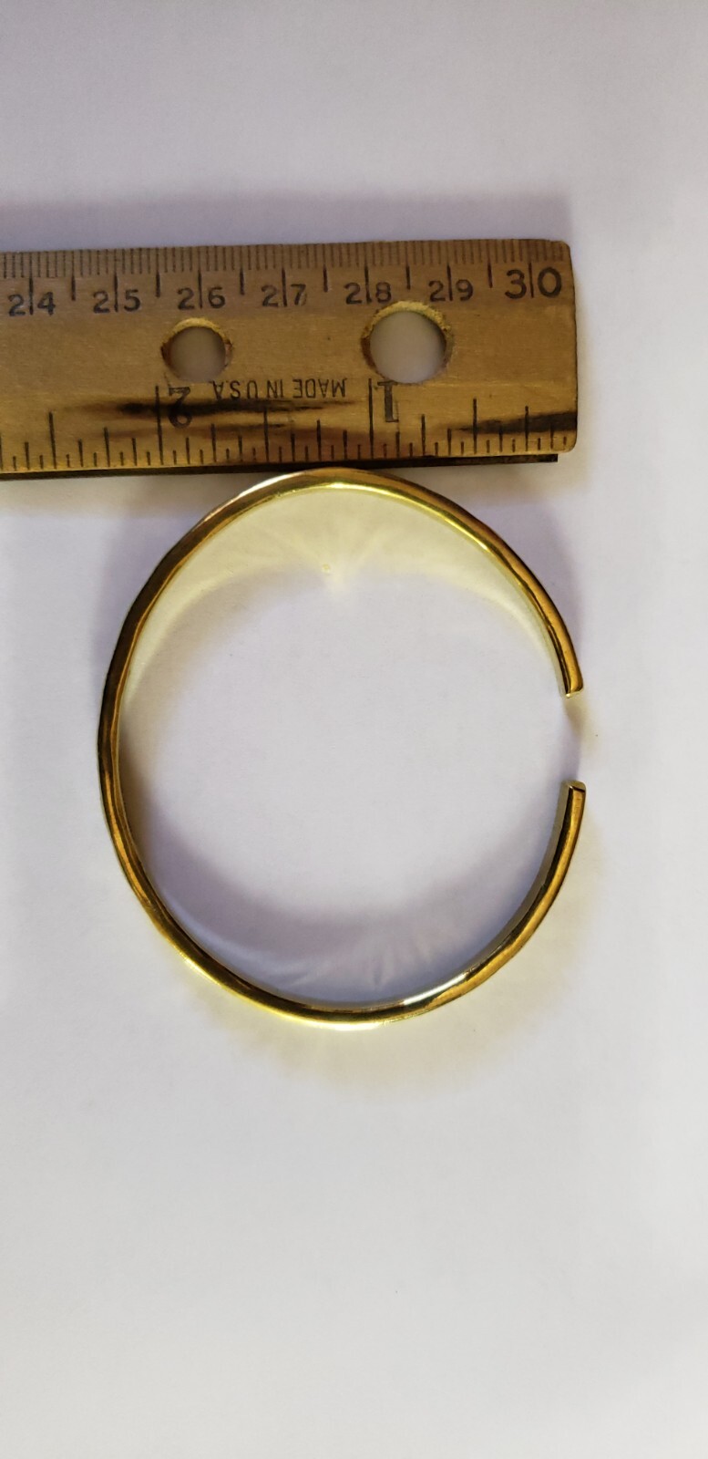 Handmade Southeast Asia Cambodia Ethnic Small Waves Brass bracelet jewelry