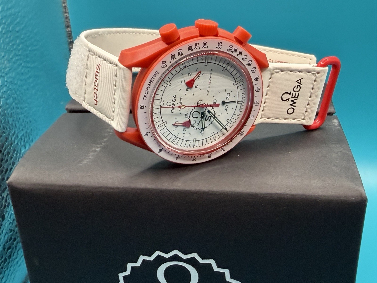 Omega x Swatch Mission to MARS Bioceramic Moon Swatch