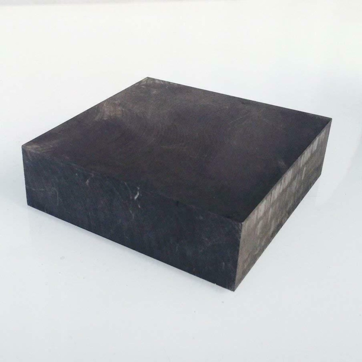 High Purity 99.9% Graphite Ingot Block Plate / Thickness 10mm ~30mm
