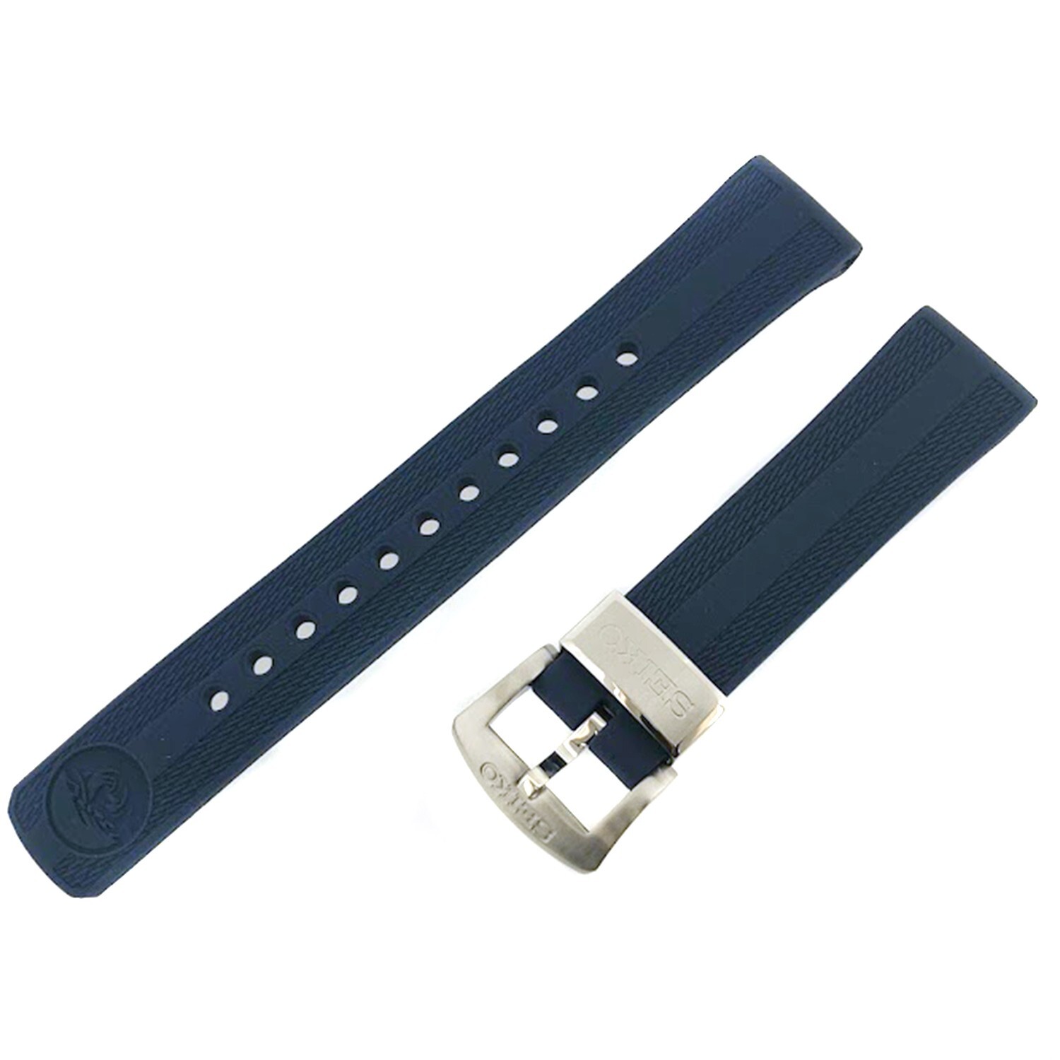 Seiko SPB183 Watch Band Blue Rubber Limited Edition Willard