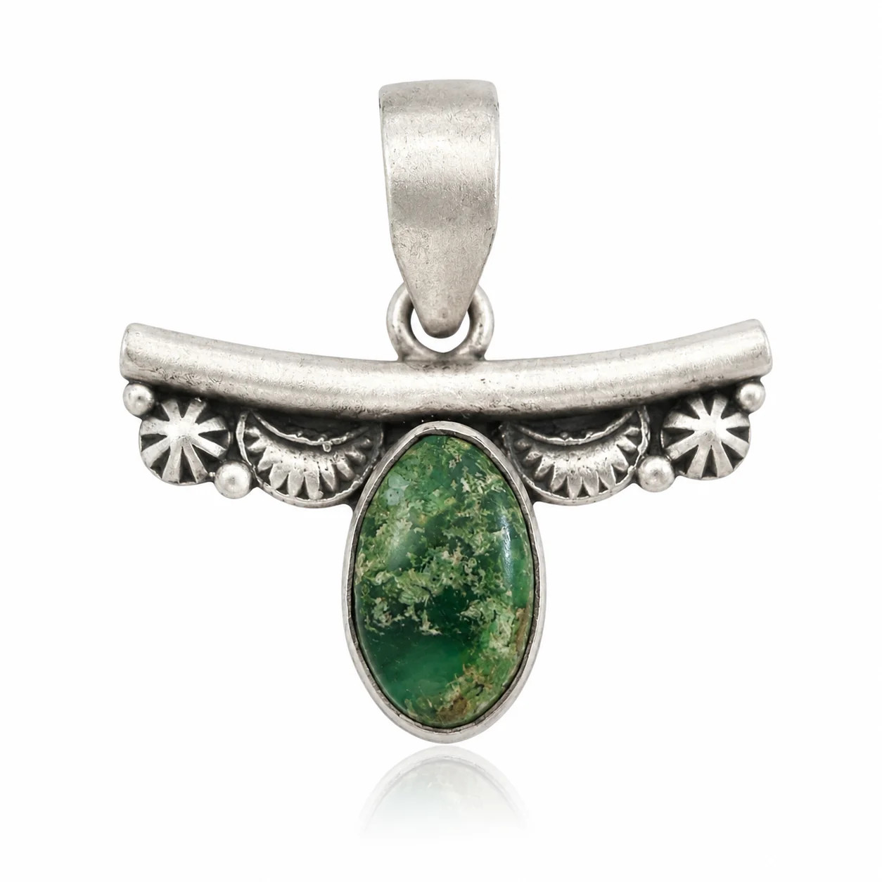 1.25” x 1.25” Sonoran Gold .925 Sterling Silver Pendant
