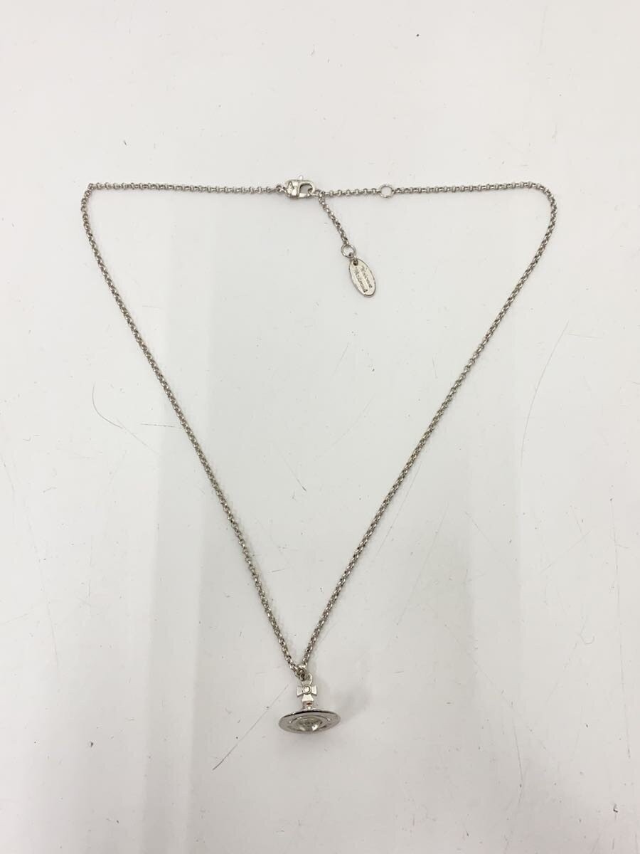 Vivienne Westwood Necklace/New Petite Orb/Slv/With Top/Ladies 3751