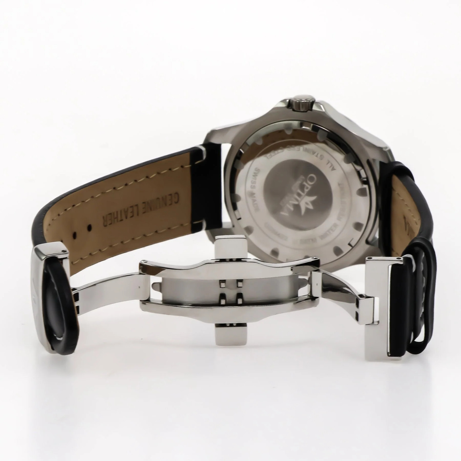 Optima – Swiss Watch – OSM422-SL-1 Ronda de Cuarzo Suiza 43 mm OSM422 50
