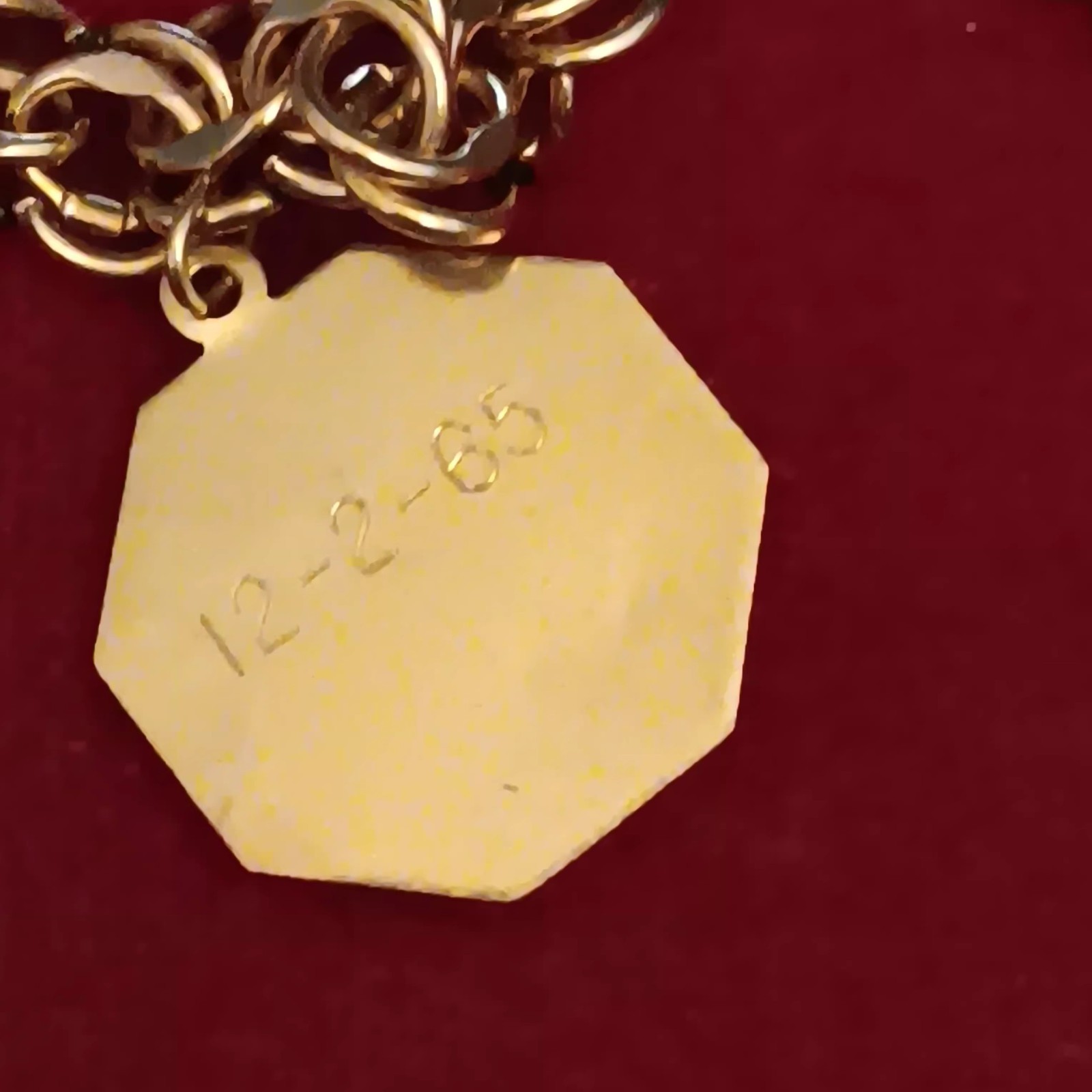 Vtg 1960s Elco 1/20 12kt Gold Filled Charm Bracelet 45g Poodle Wedding Birthday
