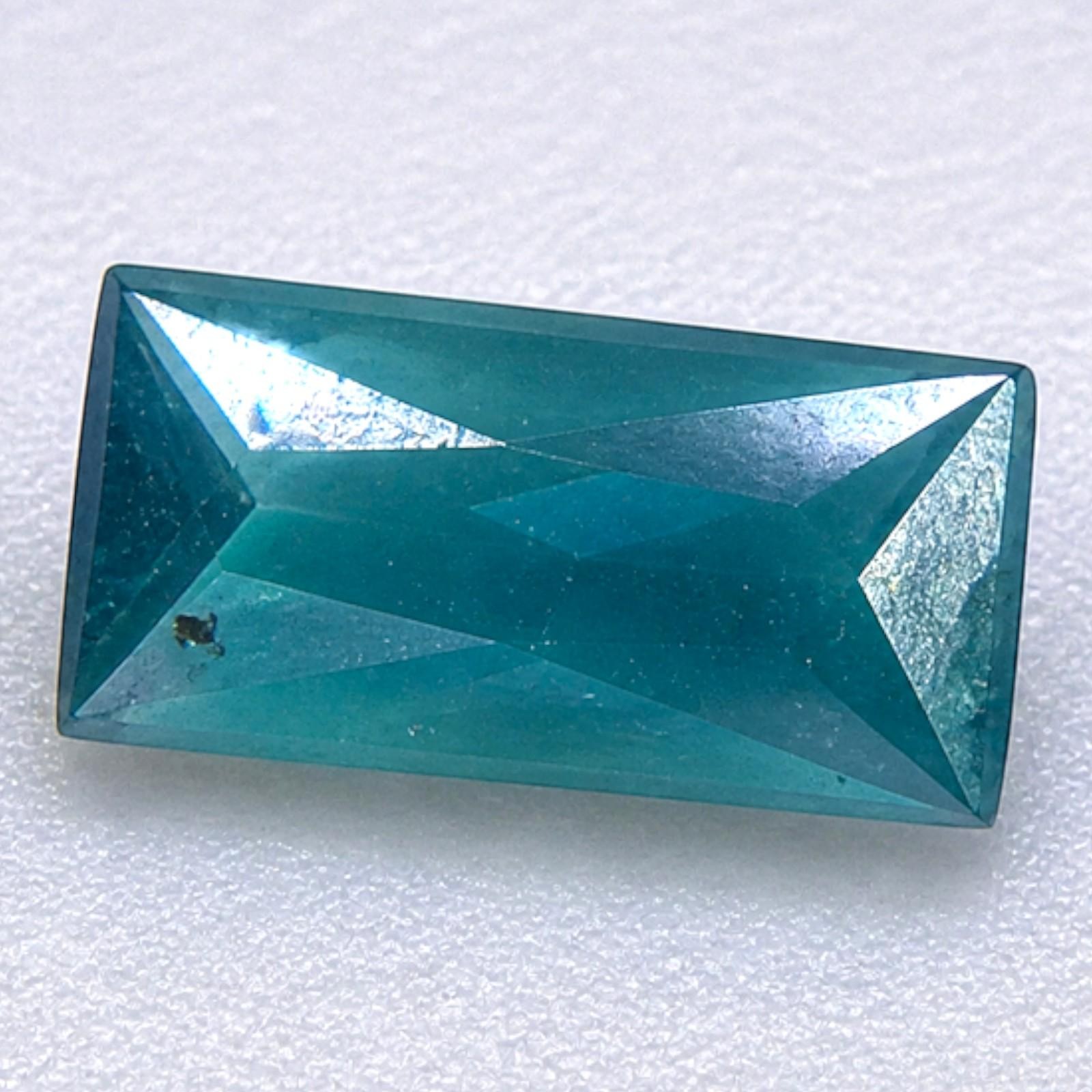0.11 ct GRANDIDIERITE – MADAGASCAR Natural Rare Untreated Faceted Collector Gem