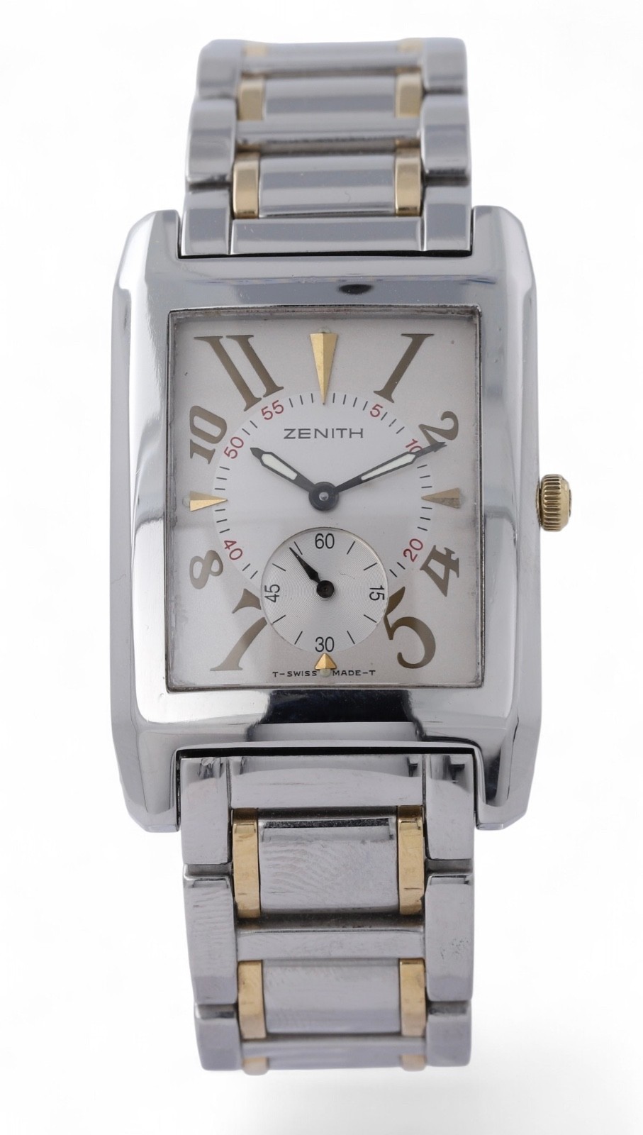 Zenith Port Royal V Quartz – 18ct Gold & Steel – 53.0250.887 – 29mm x 44mm