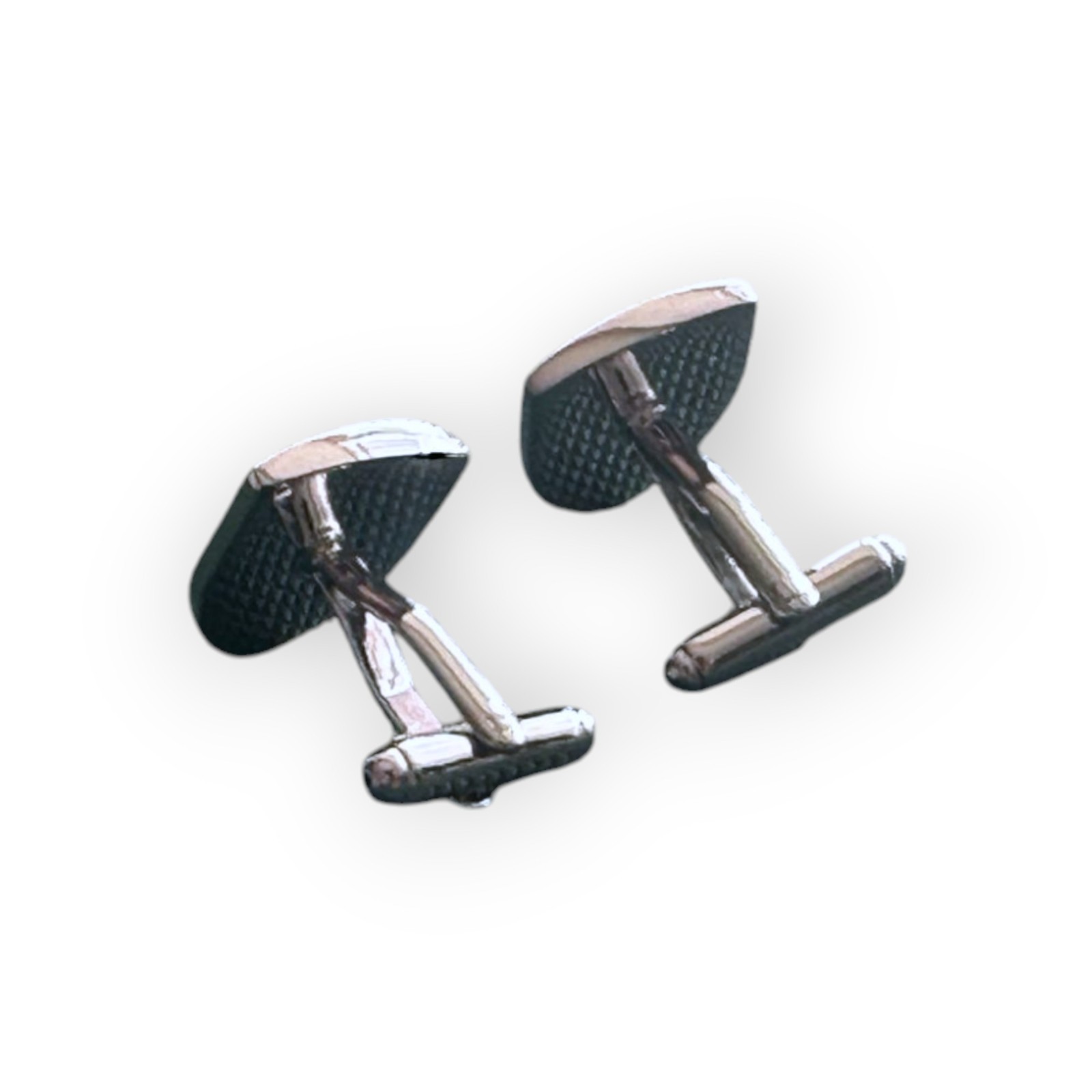 Ferrari Metal Pair of Cufflinks Gold Formal Wedding Gift 1cm x 2cm No Box