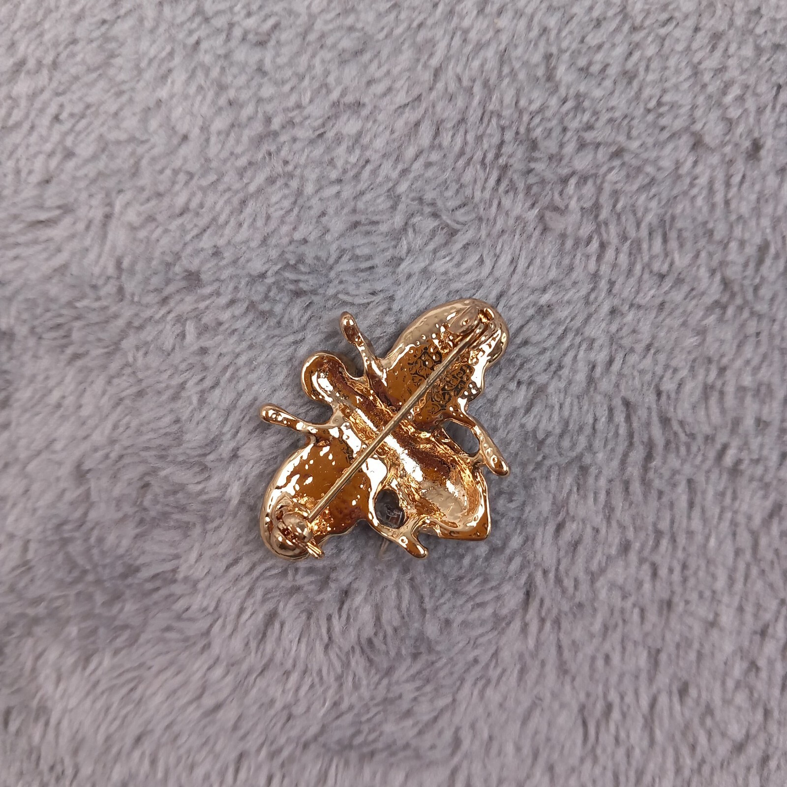 Unbranded Vintage Style Gold Enamel Bumble Bee Brooch Pin Women Y2K One Size