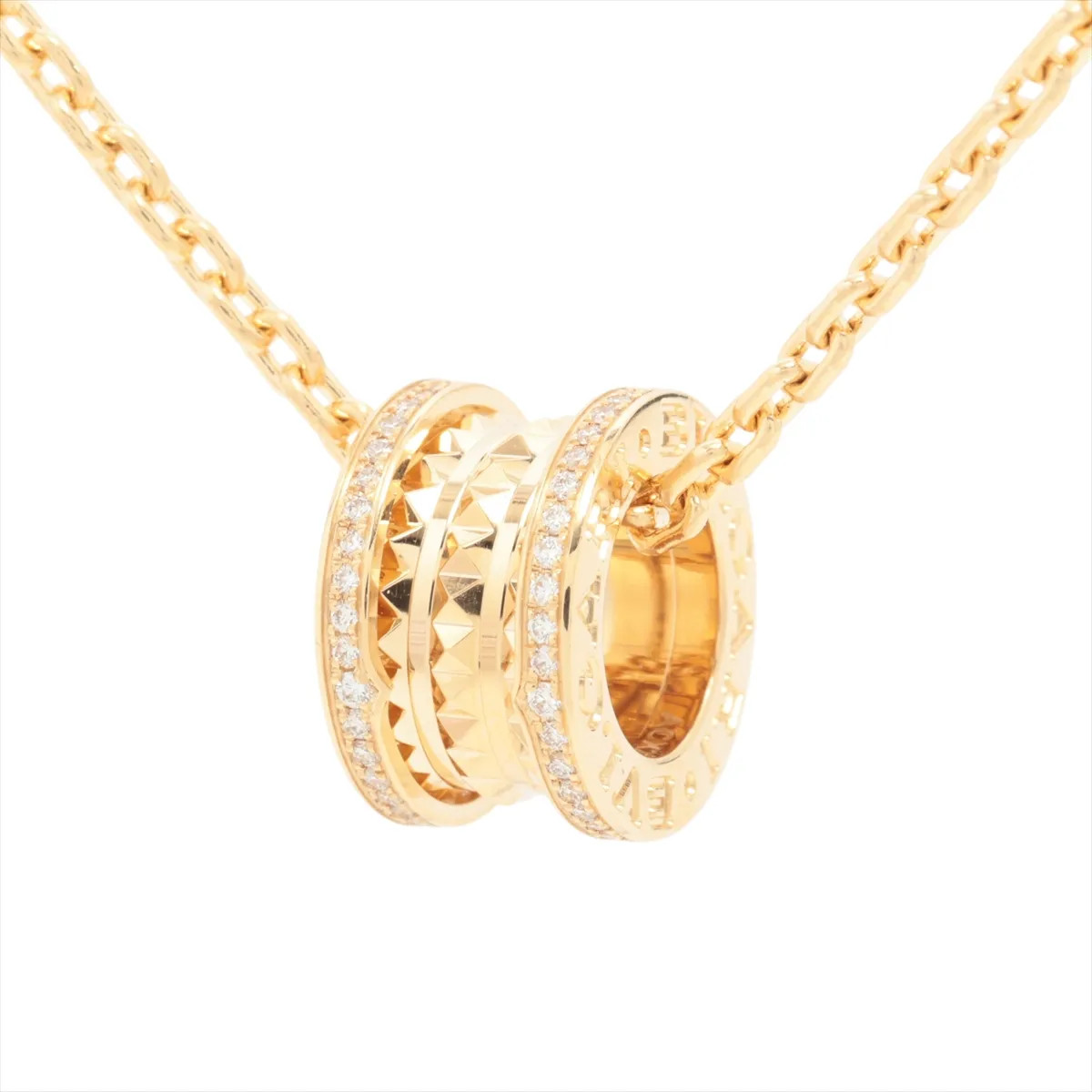 Bvlgari B.Zero 1 Lock diamond Necklace 750(YG) 25.0g