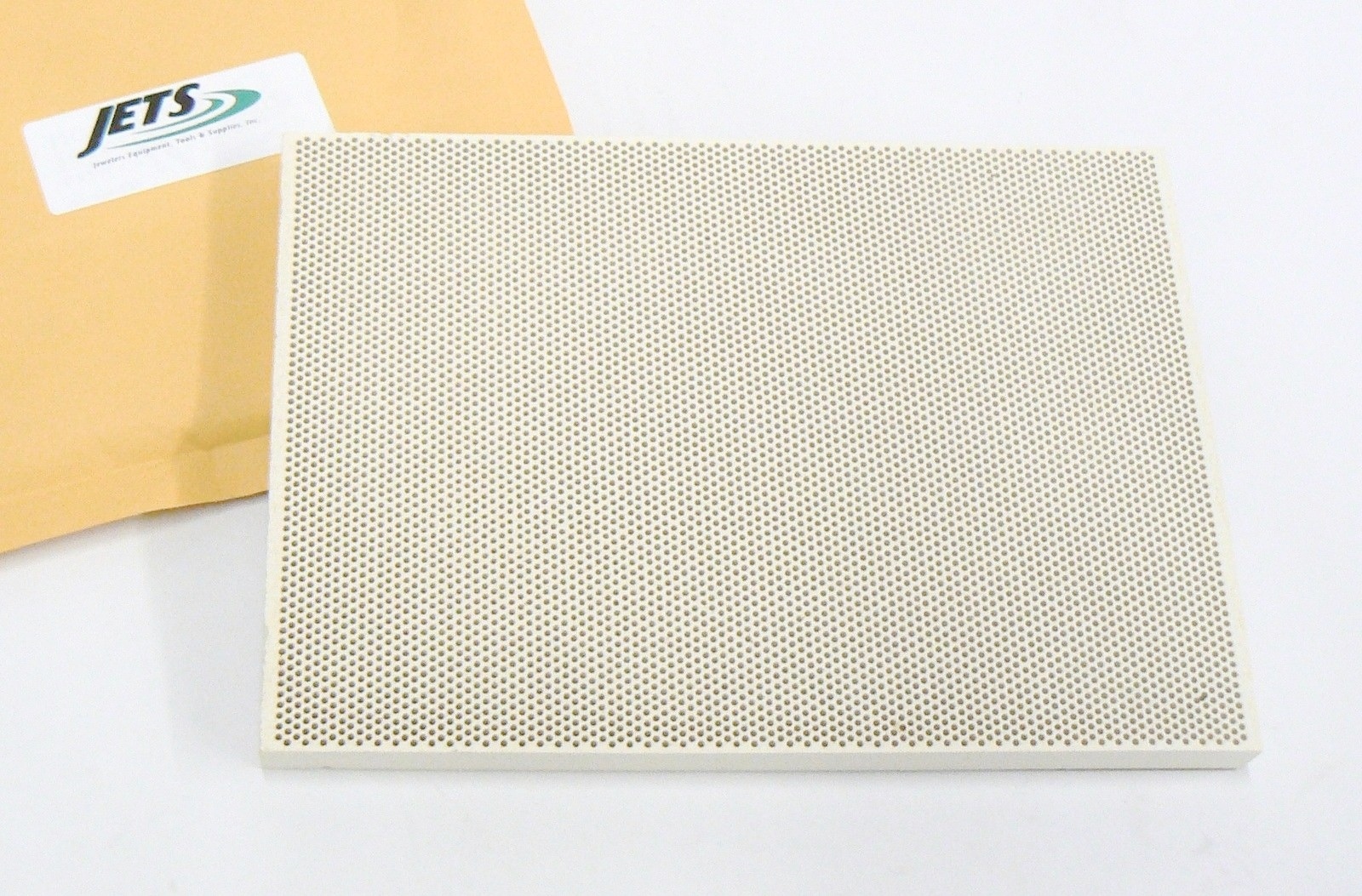 Ceramic Honeycomb Block Soldering Board Perforated 5-1/2″ x 7-3/4″ x 1/2″ Large