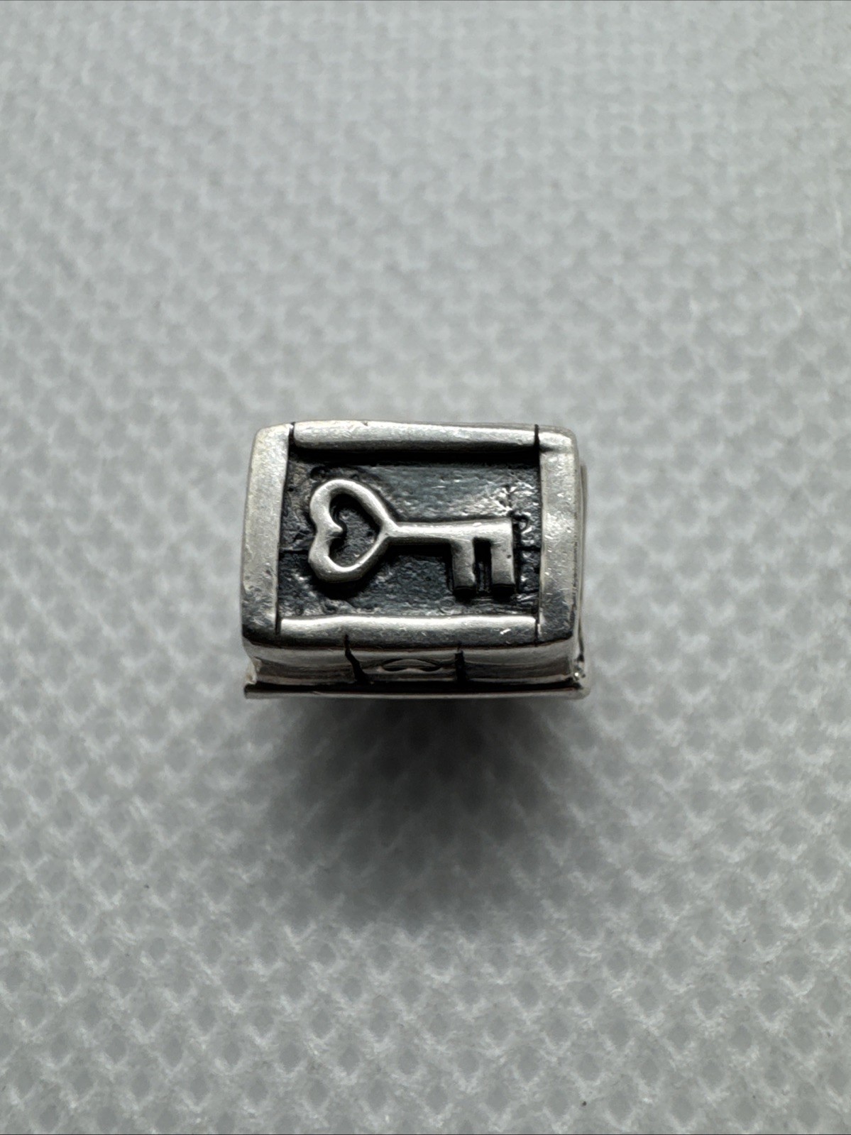 Sterling Silver 925 Key To My Heart House Bead Charm Homeowner C11