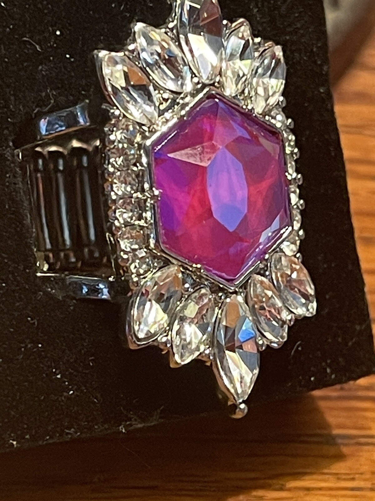 Paparazzi ~ Divine Intervention PINK OIL SPILL🌈Ring💎Convention Exclusive CUTE
