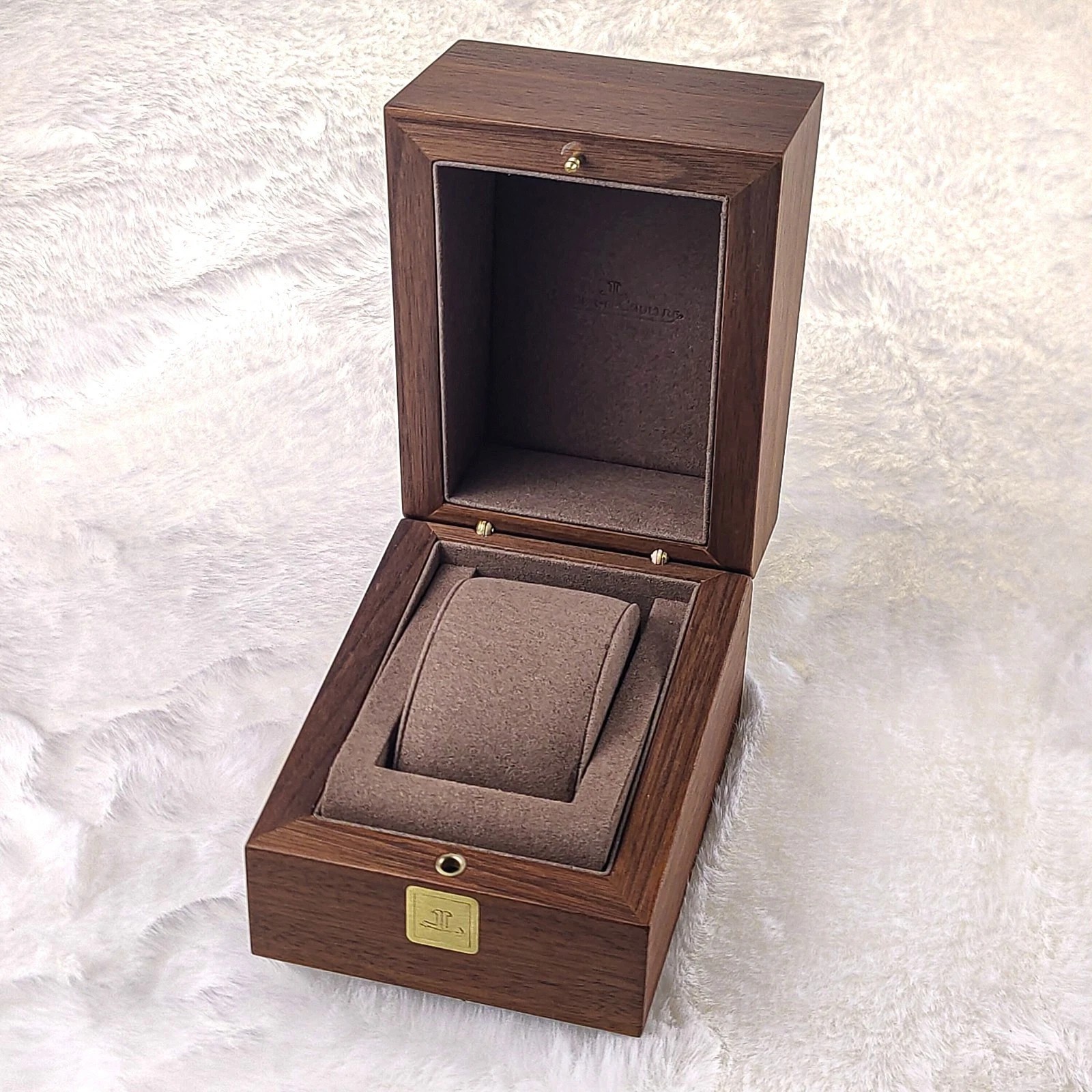 New Jaeger LeCoultre Wooden Watch Display Case Storage Box JLC
