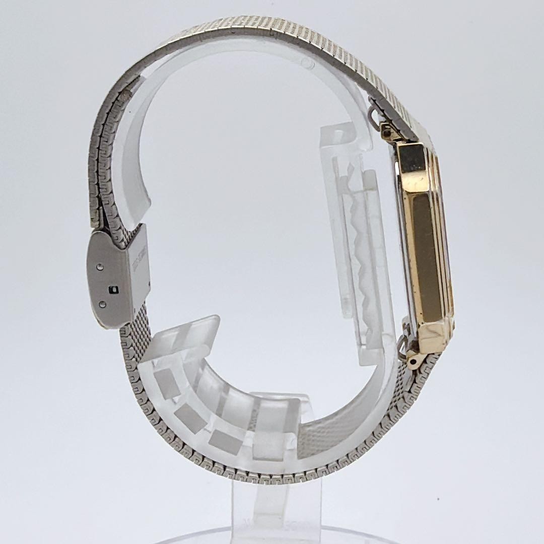 Junghans Men’s Gold Rectangular Octagon Quartz Watch 27mm Auto Vintage Condition