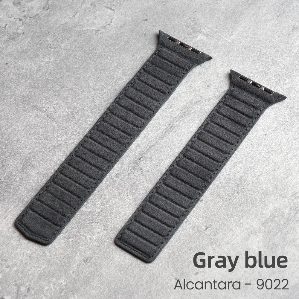 YMW Magnetic ALCANTARA Strap for Apple Watch Ultra 3 Band Accessories for iWatch