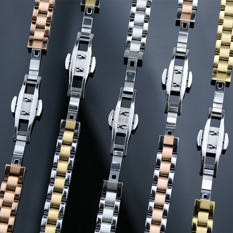 Quality Solid Stainless Steel Watch Band Strap 10 12 14 16 18 20 22mm Universal