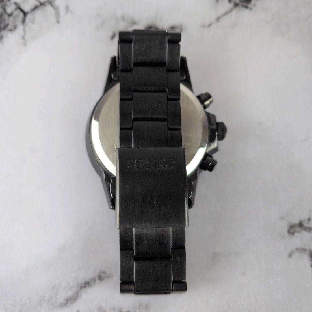 Seiko SBPY033 Spirit Smart 130th Limited Solar Chronograph Black Carbon