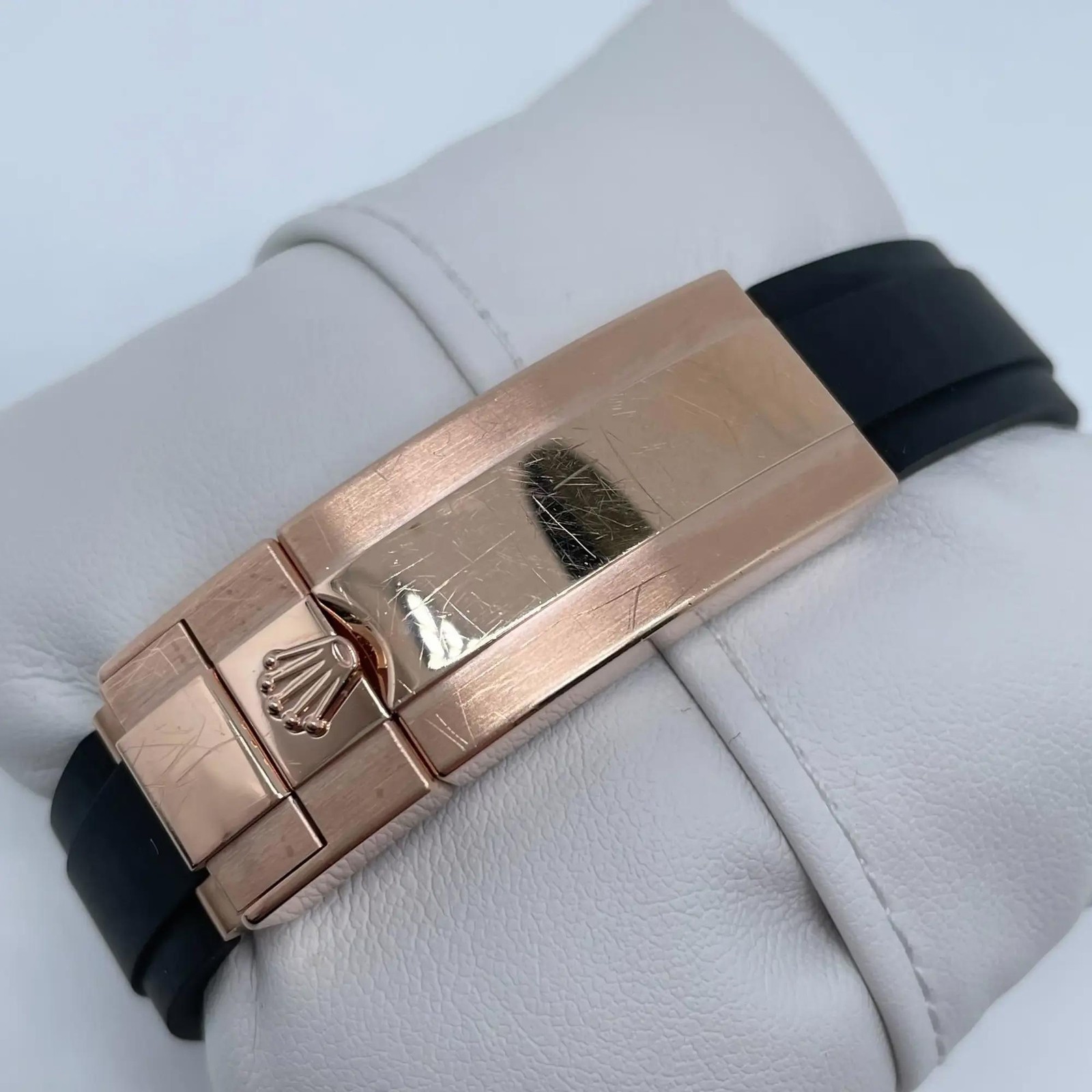 2022 Rolex 268655 Yacht Master 37mm 18K Rose Gold Rubber Automatic Watch