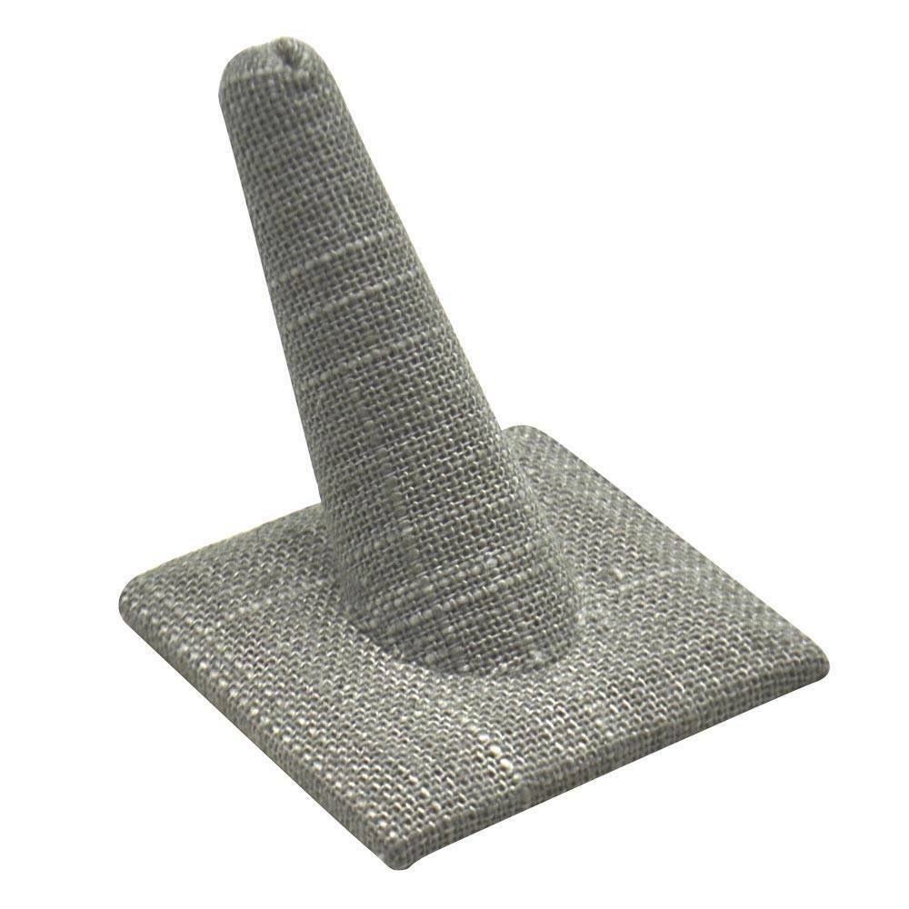 Grey Finger Ring Display Stand Jewelry Ring Display Countertop Display Showcase