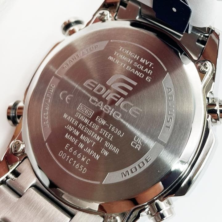 CASIO EDIFICE Radio Solar EQW T630J