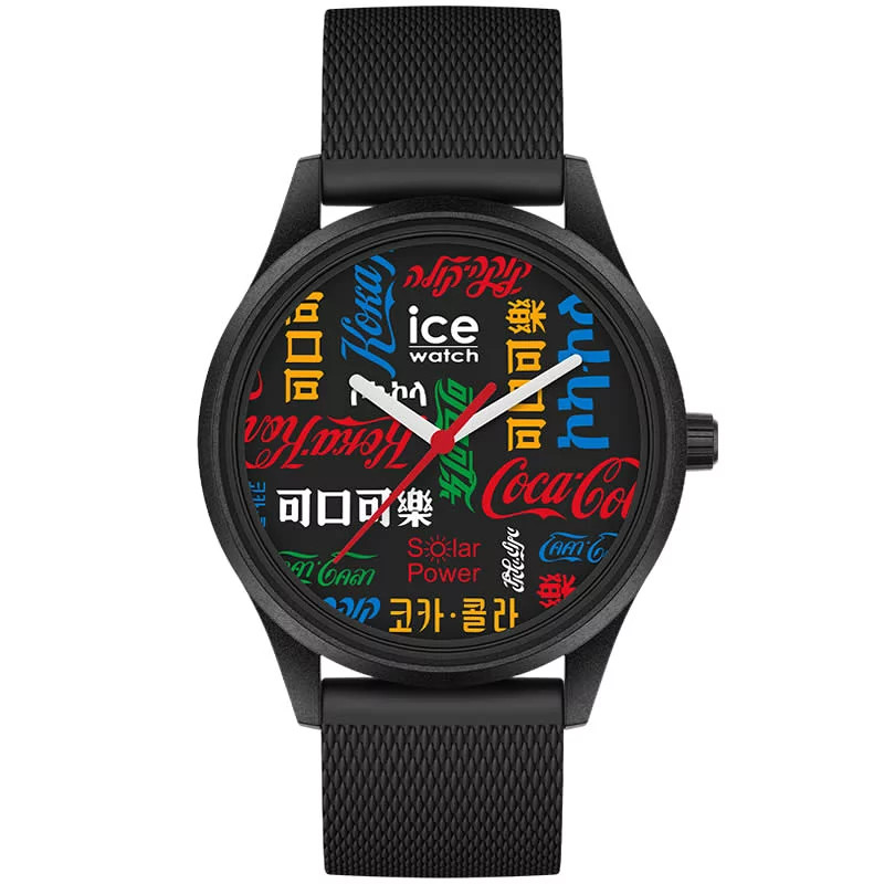 ICE-WATCH Coca-Cola Solar Black Dial Watch ICE-019618 Multilingual Limited Japan