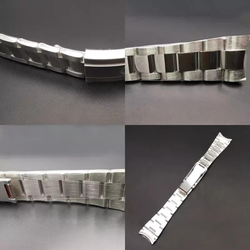 21mm 904L SS Oyster Style Watch Bracelet Strap Band Fits Rolex Datejust 126334