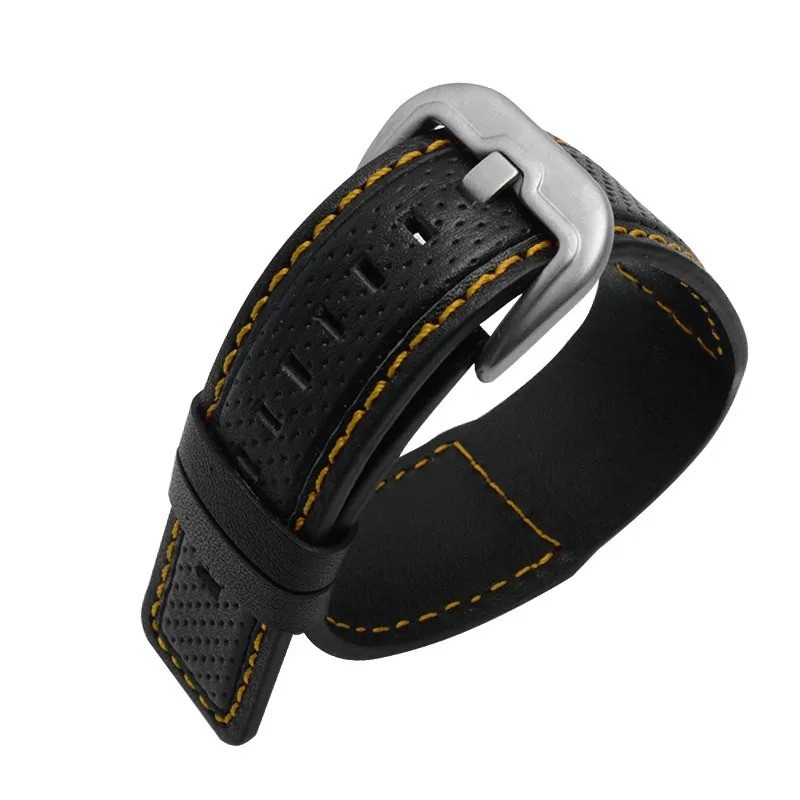 Simplicity leather watch strap for Dietrich OTC-AO1 OT-3 watch