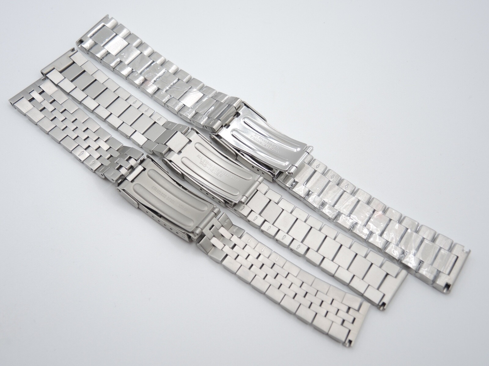 3PCS. TAG HEUER FORMULA 1 BRACELETS WITH TWO 18MM & 20MM LUG SIZE
