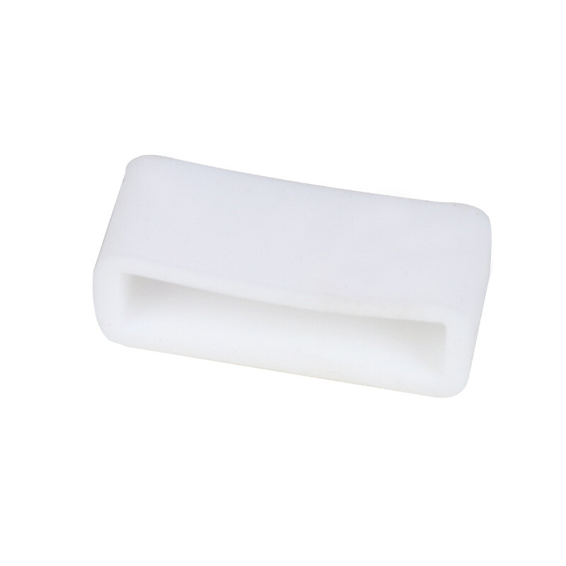 2 Pack Silicone Watch Strap Band Loop Hoop Retainer Buckle Holder Ring Keeper