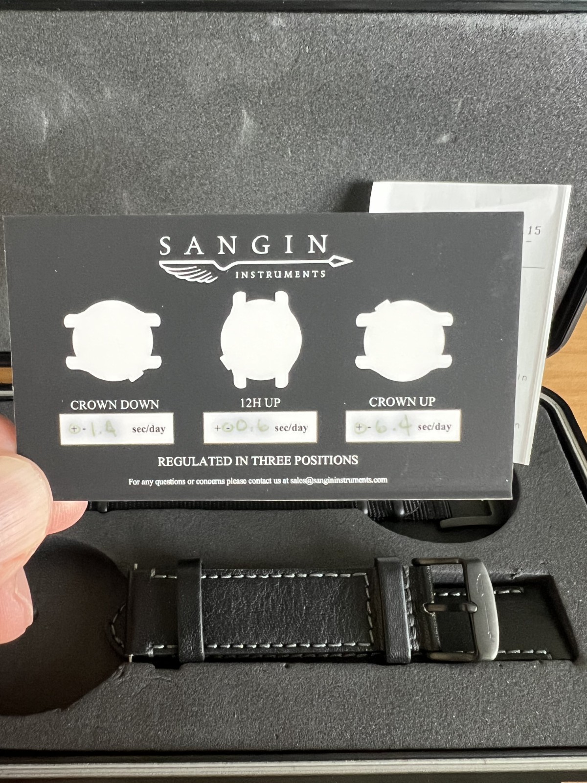 Sangin Instruments ATLAS – Premium Tactical Watch – Built Like a Tank