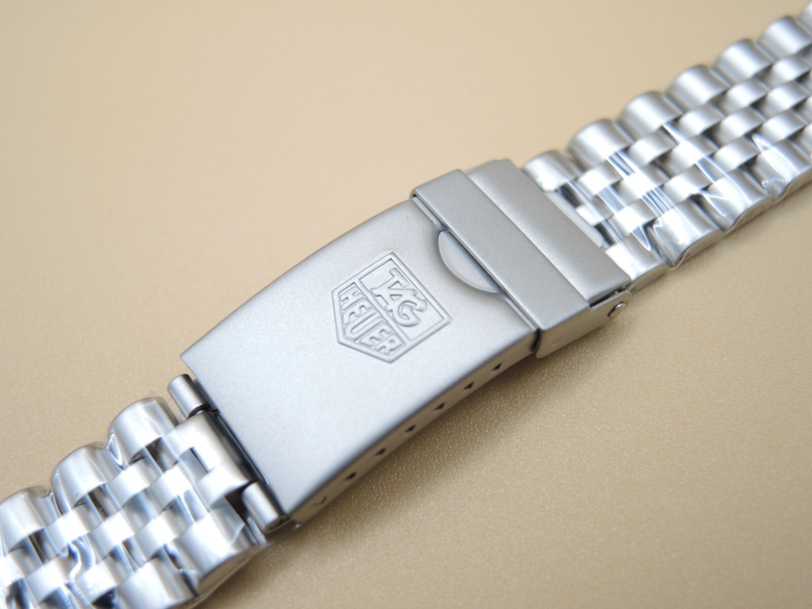 NEW 18MM STAINLESS JUBILEE BRACELET SOLID LINKS TAG HEUER F1 WA1210-WA1219