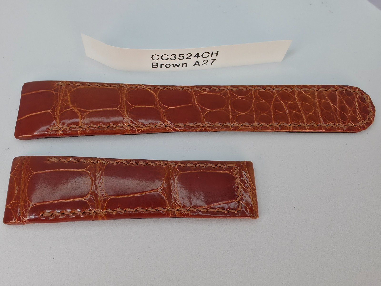 Ebel 3524CH Alligator replacement straps 1911 Senior Chrono, Discovery