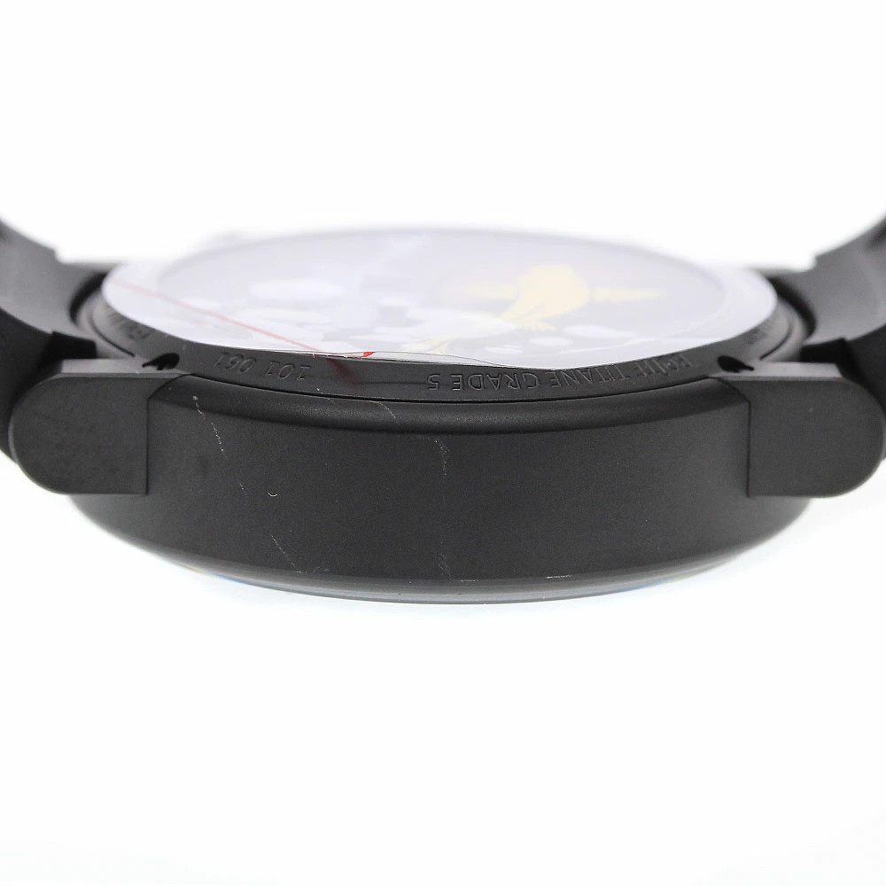 YEMA x Alain Silberstein Watch 20.24.66.TN Date Automatic Black Dial Men’s w/Box
