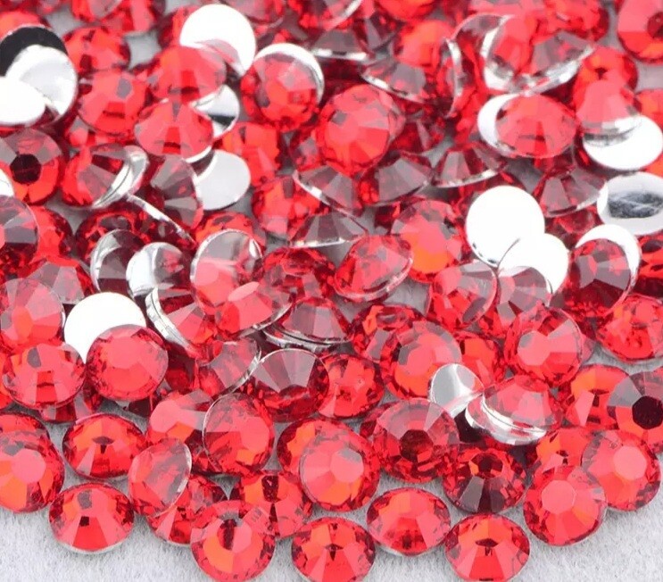 RESIN Rhinestones 3MM/SS12 QTY 1000-5000 Flatback Round Crystals Bling NON HOTFX
