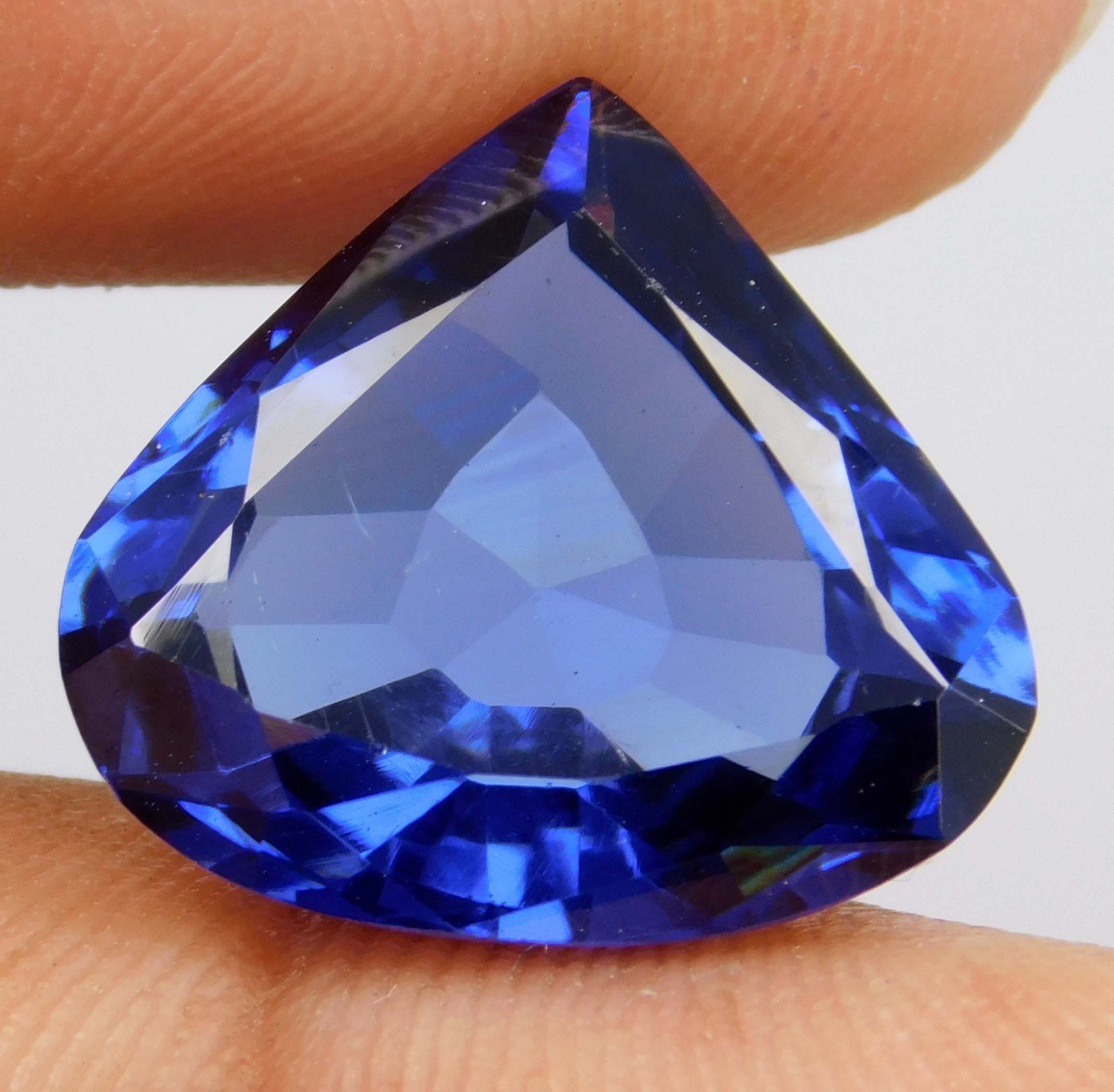 Top Quality 14.85 Ct Natural Blue Spinel – Pear Cut Certified Loose Gemstone