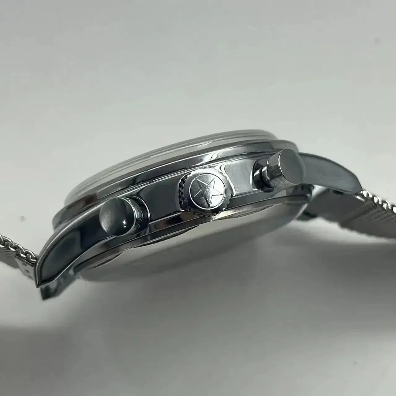 Men’s watches 1963 pilot automatic watch 42mm waterproof retro quartz.