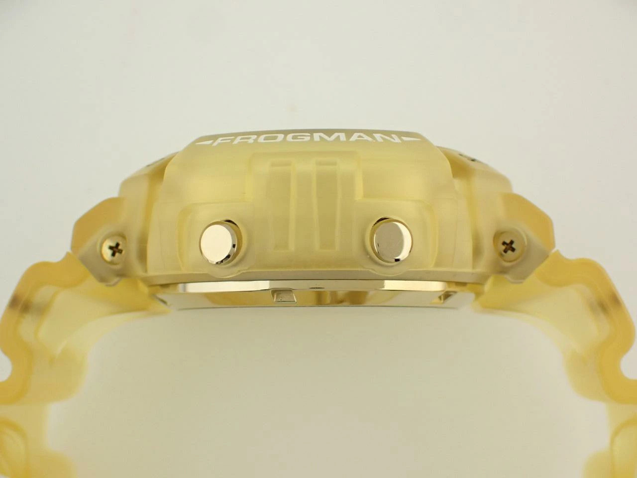 CASIO G SHOCK FROGMAN 25th Anniversary Model Glorious Gold GW 225E 7JF Used Exce