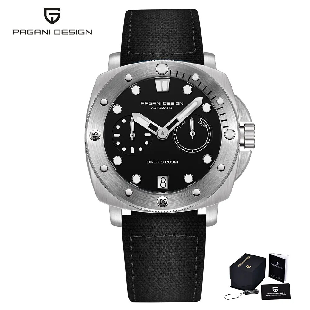 Pagani Design PD-1767 Automatic Watch For Men 200M Waterproof 4 COLORS