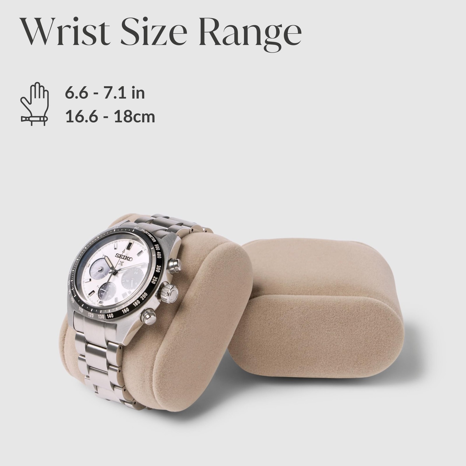 Watch Box Pillows Small 18cm Circumference 2″ Width – Fits 6.6″ Bracelets