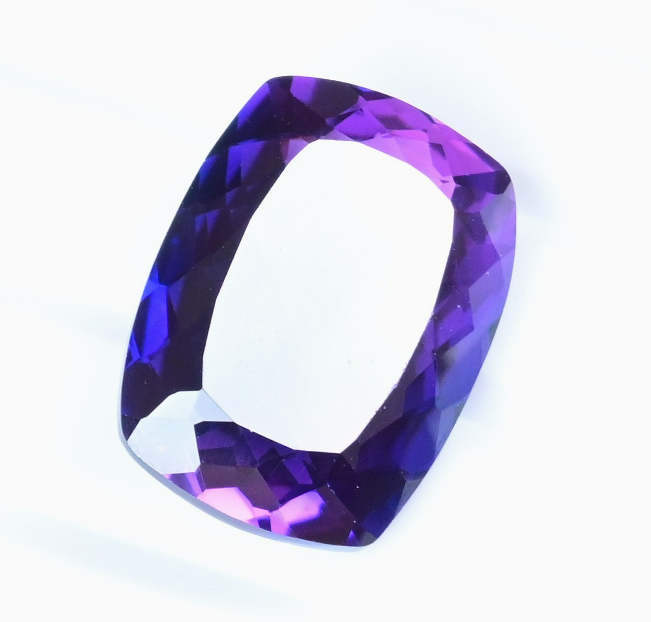 26.75 Ct Natural Purple-Blue Montana Sapphire Certified Flawless Loose Gemstone