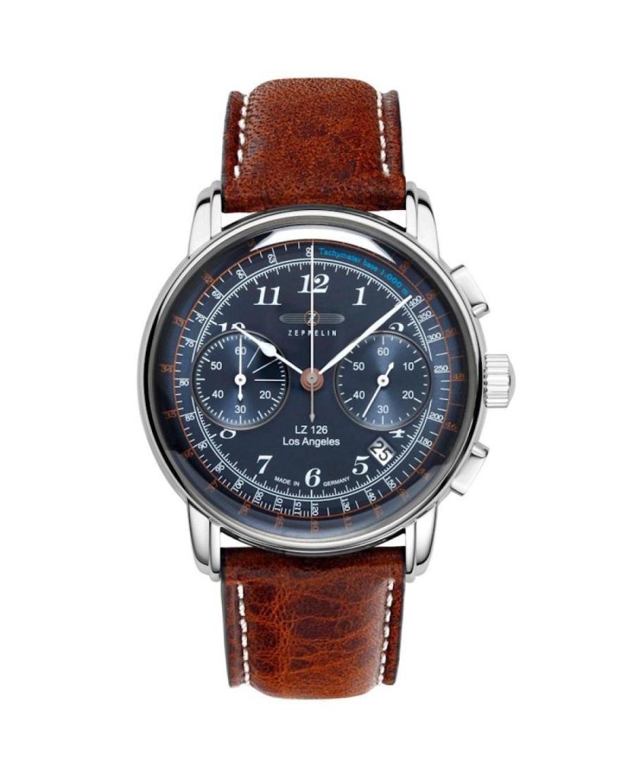 ZEPPELIN Men Analog Quartz Casual Watch Classic Dress Blue Dial Waterproof Round