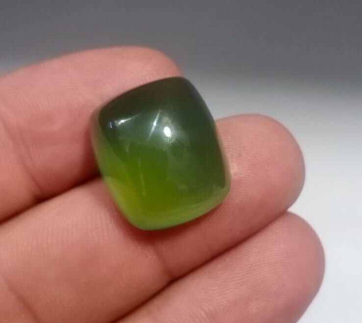 28.00 Carat Natural Loop Clean Serpentine Cabochon Loos Gemstone From Pakistan