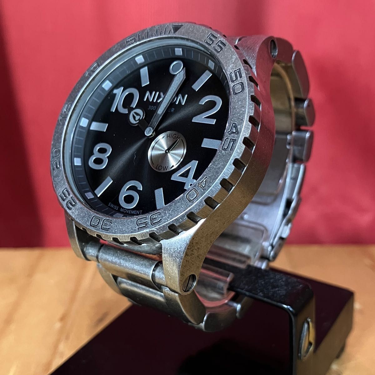 Star Wars x Nixon 51-30 TIDE GRAF Watch Men’s Black STEEL 300m/30 atm Rare color