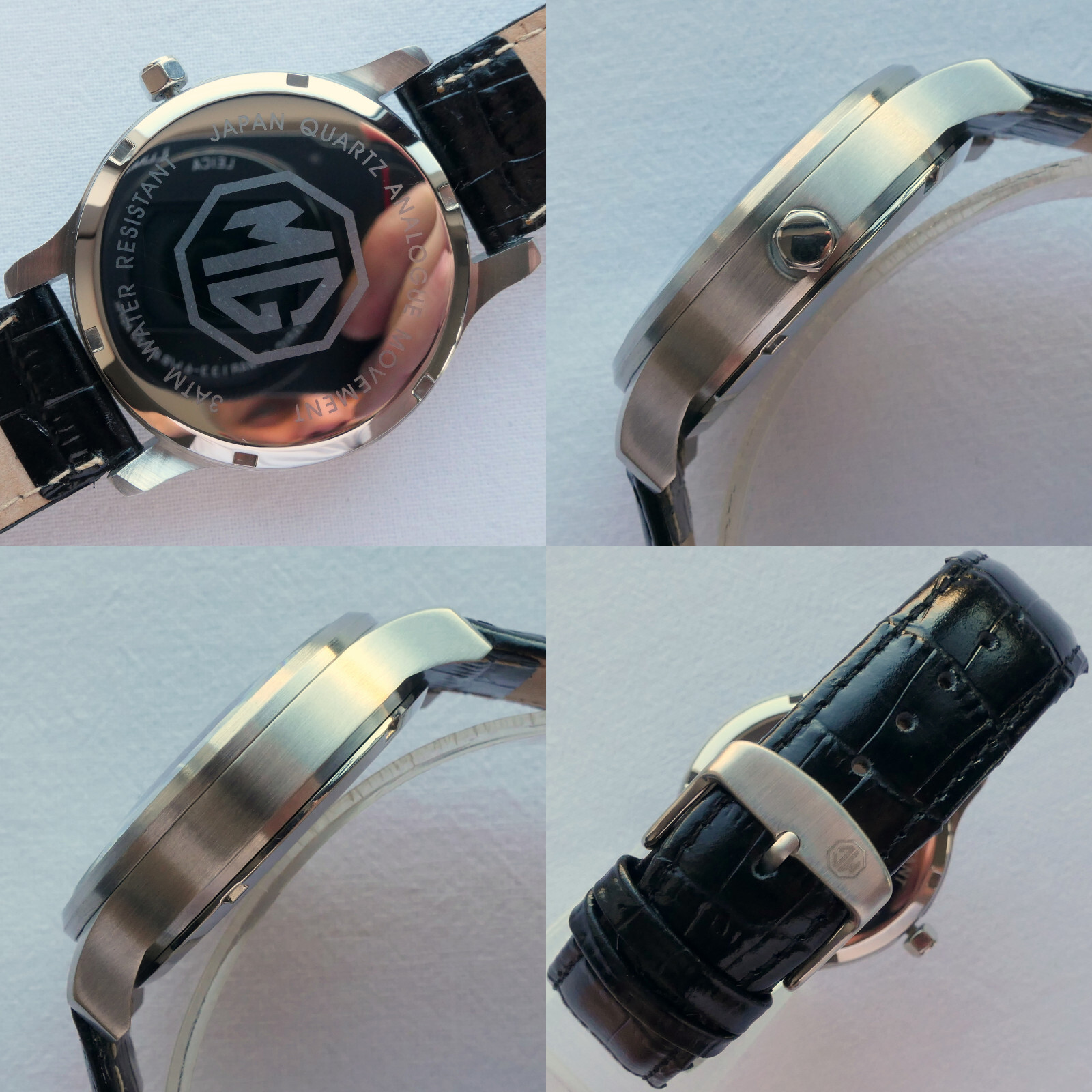 MG Morris Garages BMC MGA MGB Classic Aviator Driver Sport Car Accessory Watch