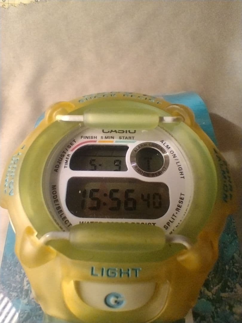 CASIO BABY-G WCCS Limited Edition, almost unused.